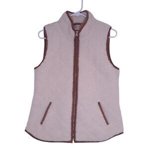 Old Navy Ivory Vest Size S